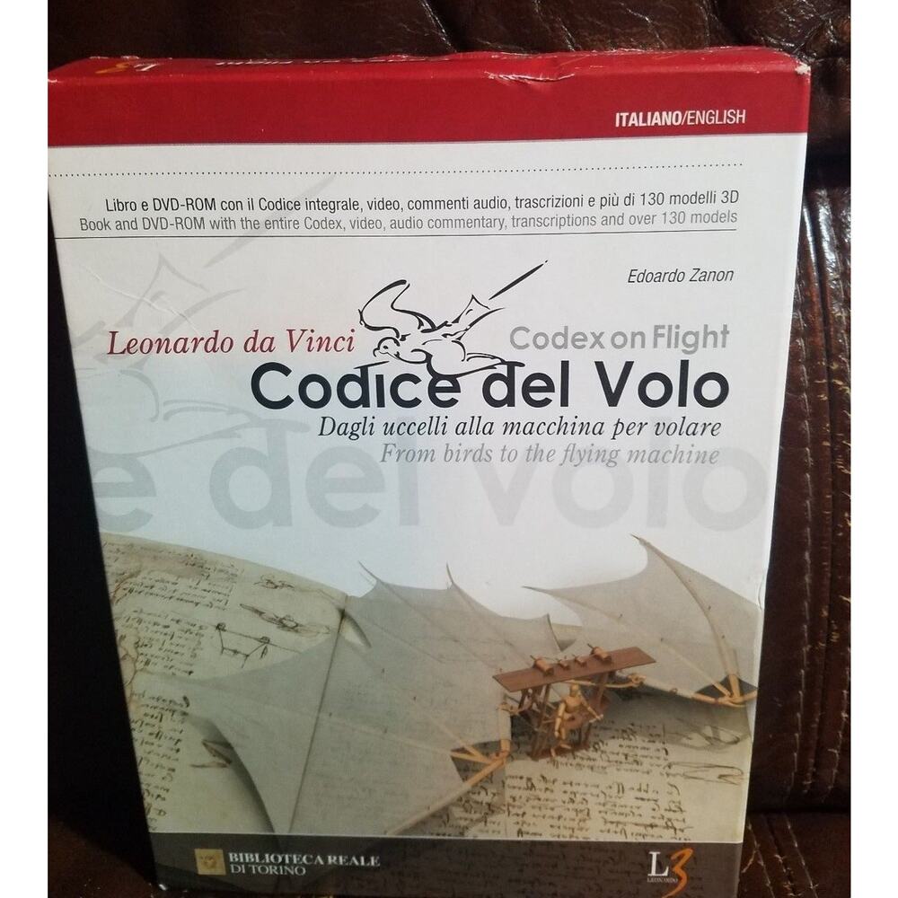 Codice Del Volo Codex On Flight DVD-ROM Windows Leonardo da Vinci B27